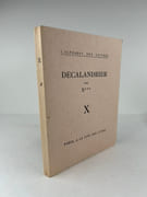 Decalandrier ou de L'Autobus Passy-Bourse à la Poésie pure. Très bel envoi pleine page à Maurice Rat sous forme de poème. par Tristan DEREME - Image 3