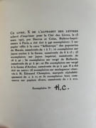 Decalandrier ou de L'Autobus Passy-Bourse à la Poésie pure. Très bel envoi pleine page à Maurice Rat sous forme de poème. par Tristan DEREME - Image 5