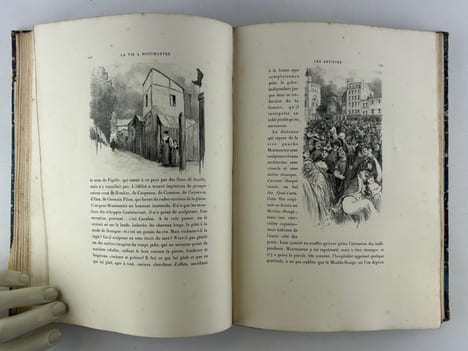 La Vie à Montmartre. Illustrations de Pierre Vidal.. Georges MONTORGUEIL