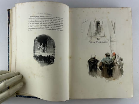 La Vie à Montmartre. Illustrations de Pierre Vidal.. Georges MONTORGUEIL