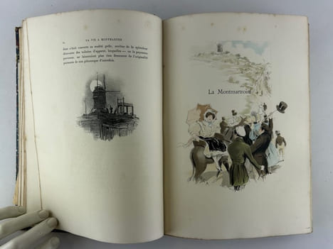 La Vie à Montmartre. Illustrations de Pierre Vidal.. Georges MONTORGUEIL