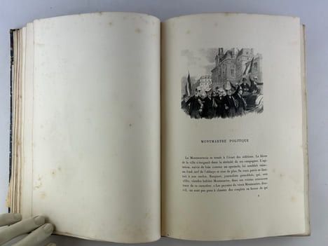 La Vie à Montmartre. Illustrations de Pierre Vidal.. Georges MONTORGUEIL