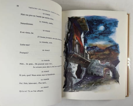 THEATRE. Noces de sang / Yerma / La maison de Bernarda Alba. Illustrations de G. Wakhevitch. Federico GARCIA LORCA
