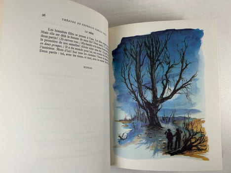 THEATRE. Noces de sang / Yerma / La maison de Bernarda Alba. Illustrations de G. Wakhevitch. Federico GARCIA LORCA