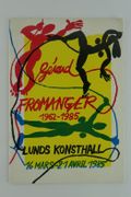 Catalogue d'exposition. Gérard Fromanger 1962-1985 i Lunds Konsthall 16 mars - 23 april 1985 par Gérard FROMANGER - Marianne Nanne-Brahammar, Jacques Adelin Brutaru. - Image 1