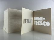 ISTRATI et DUMITRESCO. Exposition du 3 juin au 10 juillet 1976 par Alexandre ISTRATI et Natalia DUMITRESCO. Texte Eugène Ionesco. 