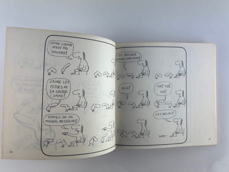 Les poulets n'ont pas de chaises. EXEMPLAIRE SIGNE. . Copi (Raúl Damonte Botana)