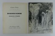Dodeigne - Sculptures et Dessins. Galerie Pierre, du 9 juin au 10 juillet 1961 par Eugène DODEIGNE. Texte Pierre Loeb.  - Image 1