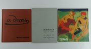 DERAIN. Réunion de 2 catalogues d'exposition. 1. Oeuvre sculpté. Charles Zalber - Gallerie Bellechasse présente les 37 sculptures de A. Derain, du 20 Juin au 15 Octobre 1962. Un des 2000 ex. numérotés. On joint 2 photos NB. Texte Alice Derain. 9 reproductions NB.  2. Derain connu et inconnu. Juin - Septembre 1974, Musée Toulouse-Lautrec, Albi. Préface de Claude Roger-Marx. Texte de Gaston Diehl. 8 reproductions couleur & 7 et NB. 82 numéros présentés.   par André DERAIN - Image 1