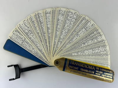 TRANSIDIOMA The 1st intereuropean Dictionary / Instant transaltor. Six languages, 100.000 common word equivalents : english - esapnol - français - italiano - nederlands - deutsch.