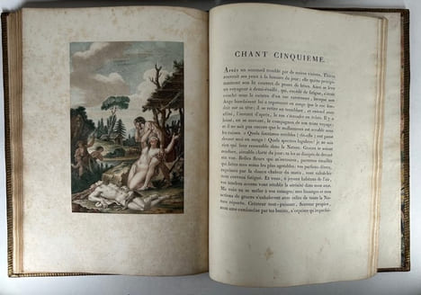 Mort d'Abel, Poëme De Gessner, Traduit Par Hubert. Édition Ornée d'Estampes imprimées en couleur, d'après les Dessins De M. Monsiau, Peintre De ...