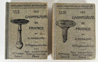 Les champignons de France, 3e édition. Les champignons comestibles et vénéneux. Tome 1 & 2, complet. 224 planches coloriées, d'après les aquarelles de Mlle J. Boully et de Mr Porchet. Encyclopédie pratique du naturaliste XXII & XXIII.