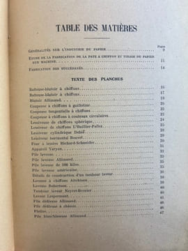 Machines pour la fabrication du papier. Extraits des cours professés à l'Ecole française de papeterie de Grenoble. Généralités sur l'industrie du ...