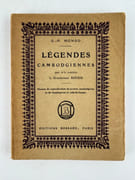 Légendes cambodgiennes que m'a contées le Gouverneur KHIEU. Ornées de reproduction de sceaux cambodgiens et de frontispices et culs-de-lampe.  par G.-H. MONOD - Image 1