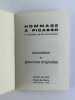 Hommage à Picasso à l'occasion de son anniversaire. Exposition de gravures originales. Octobre 1966. Catalogue d'exposition sous la direction de ...