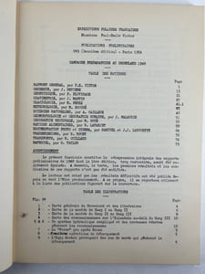 Expéditions Polaires Françaises - Missions Paul-Emile Victor- Expéditions Arctique : CAMPAGNE PREPARATOIRE AU GROENLAND 1948 Rapports préliminaires 5