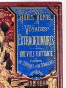 Une ville flottante - Les forceurs de blocus.  Aventures de 3 russes et de 3 anglais. Vignettes par Férat, gravures par Pannemaker et Hildibrand. par Jules VERNE - Image 2