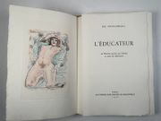 (CURIOSA) L'Educateur. 26 planches taillées par l'artiste et tirées en taille douce. par De Voulonges - Image 1