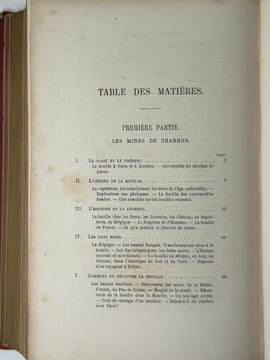La vie souterraine ou Les mines et les mineurs. Ouvrage illustré de 160 gravures sur bois, de 20 cartes tirées en couleurs et de 10 planches imprimées ...