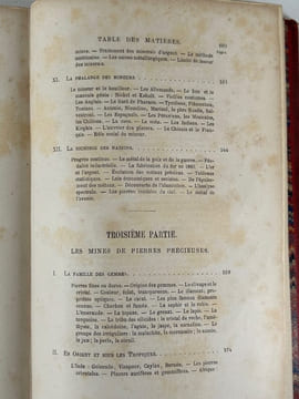 La vie souterraine ou Les mines et les mineurs. Ouvrage illustré de 160 gravures sur bois, de 20 cartes tirées en couleurs et de 10 planches imprimées ...