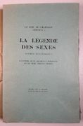 (CURIOSA) La Légende des sexes. Poëmes hystériques. Illustré d'une gravure aquarellée et de seize pointes sèches de Frans de Geetere. par [HARAUCOURT (Edmond)]. CHAMBLEY (Le Sire de) - Image 1