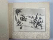 (CURIOSA)  Album anonyme illustré de 15 planches érotico-humoristiques N/B sur fort papier couché contrecollées sur un papier matière. Chaque planche illustre une thématique : La confection, Le salon de coiffure/barbier, La chirurgie, La chasse, Le jardinage, L'orchestre, Le tribunal, La vie monacale, Le cirque, Le bal, L'Orient, La restauration, L'Enfer, La rue, La vie nocturne à Paris. par Anonyme - Image 12