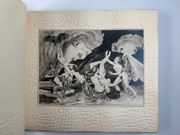 (CURIOSA)  Album anonyme illustré de 15 planches érotico-humoristiques N/B sur fort papier couché contrecollées sur un papier matière. Chaque planche illustre une thématique : La confection, Le salon de coiffure/barbier, La chirurgie, La chasse, Le jardinage, L'orchestre, Le tribunal, La vie monacale, Le cirque, Le bal, L'Orient, La restauration, L'Enfer, La rue, La vie nocturne à Paris. par Anonyme - Image 14