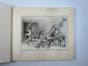 (CURIOSA)  Album anonyme illustré de 15 planches érotico-humoristiques N/B sur fort papier couché contrecollées sur un papier matière. Chaque planche illustre une thématique : La confection, Le salon de coiffure/barbier, La chirurgie, La chasse, Le jardinage, L'orchestre, Le tribunal, La vie monacale, Le cirque, Le bal, L'Orient, La restauration, L'Enfer, La rue, La vie nocturne à Paris. par Anonyme - Image 2