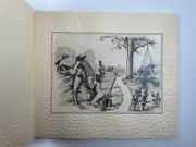 (CURIOSA)  Album anonyme illustré de 15 planches érotico-humoristiques N/B sur fort papier couché contrecollées sur un papier matière. Chaque planche illustre une thématique : La confection, Le salon de coiffure/barbier, La chirurgie, La chasse, Le jardinage, L'orchestre, Le tribunal, La vie monacale, Le cirque, Le bal, L'Orient, La restauration, L'Enfer, La rue, La vie nocturne à Paris. par Anonyme - Image 6