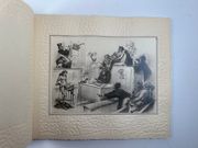 (CURIOSA)  Album anonyme illustré de 15 planches érotico-humoristiques N/B sur fort papier couché contrecollées sur un papier matière. Chaque planche illustre une thématique : La confection, Le salon de coiffure/barbier, La chirurgie, La chasse, Le jardinage, L'orchestre, Le tribunal, La vie monacale, Le cirque, Le bal, L'Orient, La restauration, L'Enfer, La rue, La vie nocturne à Paris. par Anonyme - Image 8