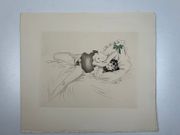 (CURIOSA) Jeunesse. 12 vernis mous coloriés. Tirés à 60 exemplaires aux Amis de l'Artiste.  par André Collot - Image 10