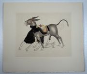 (CURIOSA) Jeunesse. 12 vernis mous coloriés. Tirés à 60 exemplaires aux Amis de l'Artiste.  par André Collot - Image 14