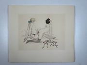 (CURIOSA) Jeunesse. 12 vernis mous coloriés. Tirés à 60 exemplaires aux Amis de l'Artiste.  par André Collot - Image 3