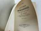 Lettres impressionnistes au Dr Gachet et à Murer. Pissarro, Cézanne, Guillaumin, Renoir, Monet, Sisley, Vignon, Van Gogh et autres Mme Pissarro, ...