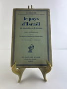 (JUDAISME) Le pays d'Israël, un marxiste en Palestine. Suivi des Oeuvres d'assistances en Palestine juive par VANDERVELDE Emile & Jeanne Emile - Image 1