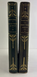 Paris Vieux & Neuf. En 2 volumes : La Rive Gauche, La Rive Droite. Illustrations en noir de Charles Huard