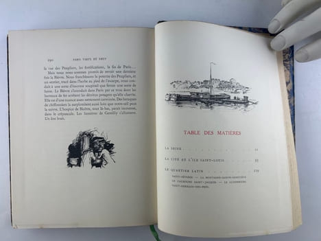 Paris Vieux & Neuf. En 2 volumes : La Rive Gauche, La Rive Droite. Illustrations en noir de Charles Huard. André Billy - Charles Huard