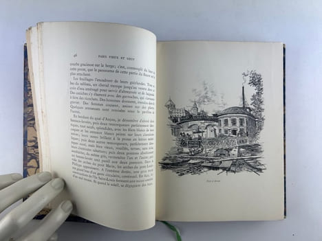 Paris Vieux & Neuf. En 2 volumes : La Rive Gauche, La Rive Droite. Illustrations en noir de Charles Huard. André Billy - Charles Huard