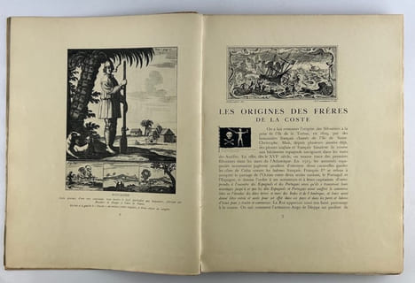 Les "Frères de la Coste". Flibustiers et Corsaires, d'après les textes et les estampes de l'époque. Leurs origines - La coutume de la côte - Quelques ...