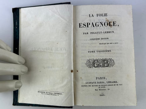 La folie espagnole. Texte complet. 5e édition.. Pigault-Lebrun