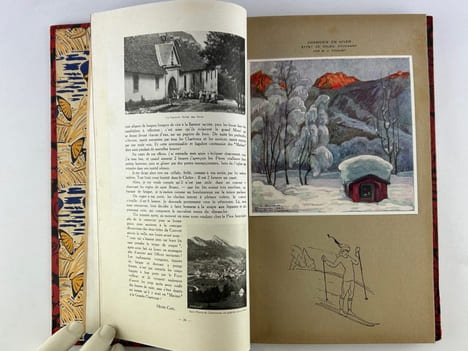 Agenda des Chemins de Fer PLM 1925. Paris - Lyon - Méditerannée.. - Collectif. Textes de Colette, Louis Bertrand, Jules Véran, John Grand-Carteret, ...