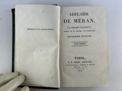 Adélaïde de Méran. 3e édition.