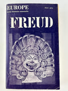 Revue Europe 539. Mars 1974. Freud par Revue Europe. Collectif - Image 1