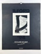 Edouard Boubat. Calendrier ILFORD pour l'année 1984 SIGNE PAR LE PHOTOGRAPHE sur la planche de couverture.  par Edouard BOUBAT - Image 1
