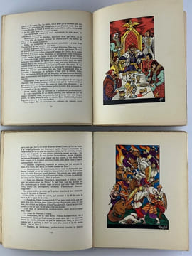Le prince Sérébriany. (Roman de l'époque d'Ivan le Terrible). Traduction de S. Tirnovsky. Illustrations de D. Rawitch. Complet en deux tomes. . Alexis ...