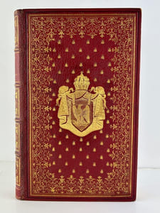 Journal d'un missionnaire au Texas et au Mexique (1846-1852) Journal of a missionary in Texas and Mexico. EXEMPLAIRE AUX ARMES DE L'IMPERATRICE EUGENIE. ARMORIAL BEARING OF IMPRESS EUGENIE ON THE BINDING. Reliure signée C. Parisot.