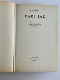 Babi Iar. Roman-document.