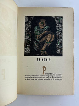 La Vengeance du condor. Bois en couleurs de Marcel Bovis. Edition établie par Henri Jonquières.. Ventura GARCIA CALDERON. Bois en couleurs de Marcel ...
