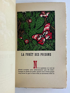 La Vengeance du condor. Bois en couleurs de Marcel Bovis. Edition établie par Henri Jonquières.. Ventura GARCIA CALDERON. Bois en couleurs de Marcel ...