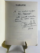 Nahanni. Envoi autographe signé à Pierre-Laurent Darnar (dir. du Dauphiné Libéré) par Frison-Roche. Photos de Pierre Tairraz. - Image 1